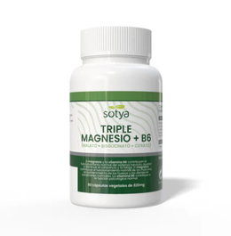 SOTYA TRIPLE MAGNESIO+B6 (Malato+Bisglicinato+Citrato)