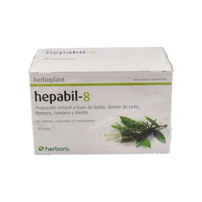 HERBORA Hepabil-8 herboplant 20 filtres HERBORA Hepabil-8 herboplant 20 filtres