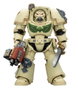 Joy Toy (CN) Warhammer 40,000 Dark Angels Deathwing Terminator avec épée de puissance et bolter de tempête
