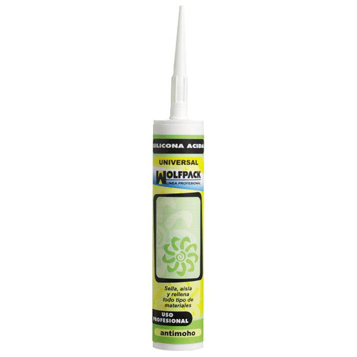 WOLFPACK LINEA PROFESIONAL Silicone acide noire 280 cm³