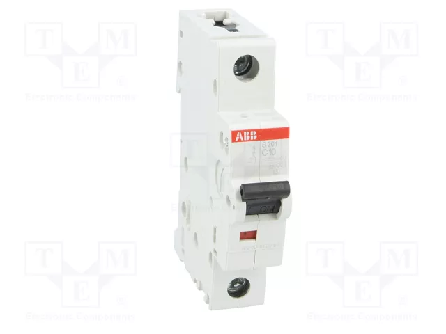 ABB S200 Disjoncteur 10A 1P 230/400VAC