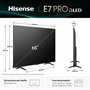 TV intelligente Hisense 65E7Q PRO 4K Ultra HD 65" LED HDR D-LED QLED