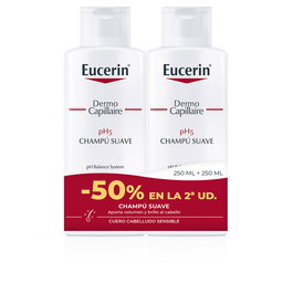 Eucerin Pack de 2 Shampoings Doux pH5 250 ml pour Cuirs Chevelus Sensibles