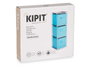 KIPIT Étagère 3 Tiroirs TNT Bleu-Blanc