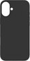 eSTUFF Coque iPhone 16 Plus INFINITE RIGA en silicone recyclé à 93% - Noir - Protection contre les chutes jusqu'à 1,2 m