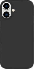 eSTUFF Coque iPhone 16 Plus INFINITE RIGA en silicone - Noir