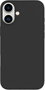 eSTUFF Coque iPhone 16 Plus INFINITE RIGA en silicone recyclé à 93% - Noir - Protection contre les chutes jusqu'à 1,2 m