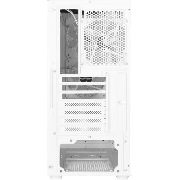 Boîtier PC BitFenix Apollo ARGB Blanc - Moyen Tour ATX - Sans alimentation - 4 ventilateurs 120mm ARGB, façade Mesh, verre trempé, USB 3.0