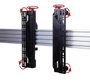 B-Tech Bras d'interface VESA 400 pour écrans plats avec micro-ajustement sans outil pour montage vidéowall - Compatible BT8390 (Paire)
