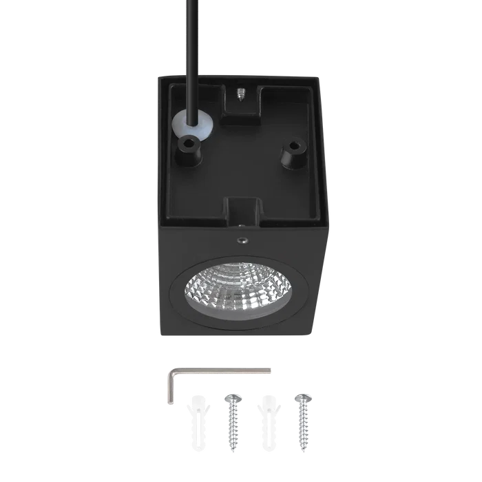 Aplique LED Extérieur 5W Aluminium 3000K Blanc Chaud pour Mur