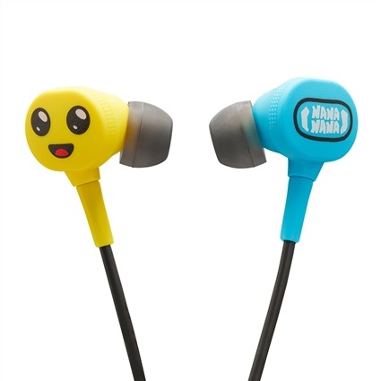 PowerA Casque audio intra-auriculaire avec micro câblé pour Nintendo Switch (modèle NSHS0228-01), licence officielle, pour jeu et chat