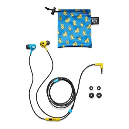 PowerA Casque audio intra-auriculaire avec micro câblé pour Nintendo Switch (modèle NSHS0228-01), licence officielle, pour jeu et chat