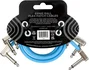 ERNIEBALL CABLE EB FLEX PATCH 12'' BLEU - PACK 3