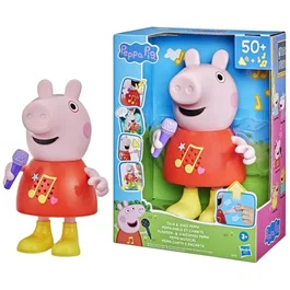 Hasbro Peppa Pig parle et chante, jouet musical avec plus de 50 sons, phrases et chansons