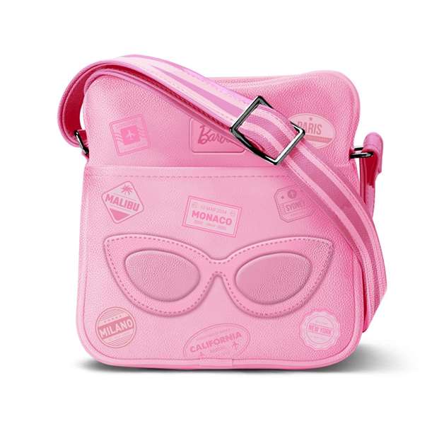 BARBIE Bandolera Sling Fashion Travel - Sac à bandoulière pour enfant 16x17x7 cm - PVC et polyester - Rose BARBIE Bandolera Sling Fashion Travel - Sac à bandoulière pour enfant 16x17x7 cm - PVC et polyester - Rose