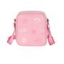 BARBIE Bandolera Sling Fashion Travel - Sac à bandoulière pour enfant 16x17x7 cm - PVC et polyester - Rose