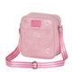 BARBIE Bandolera Sling Fashion Travel - Sac à bandoulière pour enfant 16x17x7 cm - PVC et polyester - Rose