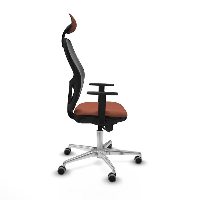 Piqueras y Crespo Chaise de Bureau avec Appui-tête Jorquera 1D086G1 Marron Noir Piqueras y Crespo Chaise de Bureau avec Appui-tête Jorquera 1D086G1 Marron Noir