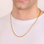 Collier Homme Radiant RH000355 Doré