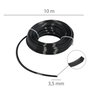 WOLFPACK LINEA PROFESIONAL Fil Nylon/Aluminium Carré Professionnel 3,5mm (Rouleau 10m)