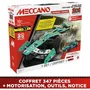 Bandai Meccano APM20108 - Coffret de Construction Voiture de Course 2 en 1 avec 353 Pièces, Inclut Modèle de Formule 1 - Jouet de Construction Mécanique Éducatif à Partir de 10 Ans