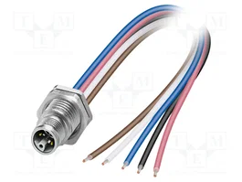 PHOENIX CONTACT Connecteur M12 socle mâle droit 5 broches IP65