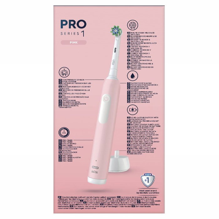 Brosse à dents électrique Oral-B PRO1 PINK