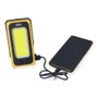 Edm Lampe torche LED solaire rechargeable avec crochet et aimant 10 W 750 lm COB
