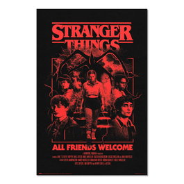 ERIK Poster All Friends Welcome Stranger Things