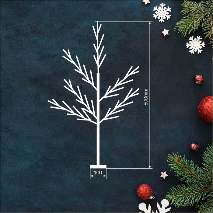 GSC Evolution Arbre décoratif LED Cumia 60cm Doré GSC Evolution Arbre décoratif LED Cumia 60cm Doré