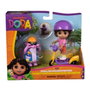 Spin Master Figurines Dora l'exploratrice et Tico - Pack avec patinette 3 roues - Articulées et détaillées - Jouet 3+ ans - Multilingue