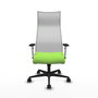 Piqueras y Crespo Chaise de Bureau Albacete Pistache et Blanc