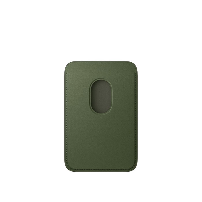 Apple Porte-cartes en tissage fin MagSafe - Vert