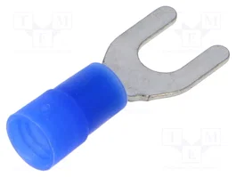 ERKO Connecteur à fourche isolée bleu M5 1,5÷2,5mm2
