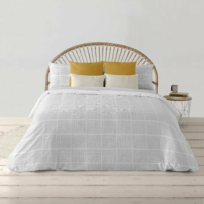 Housse de Couette Decolores Greymouth Multicouleur 175 Fils 140 x 200 cm