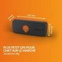 Weenect Traceur GPS pour Chat XS Black Edition 2023 Noir / Orange