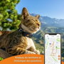Weenect Traceur GPS pour Chat XS Black Edition 2023 Noir / Orange