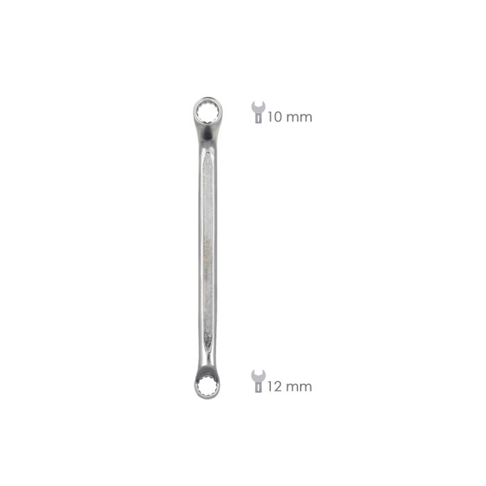 WOLFPACK LINEA PROFESIONAL Clé à œil incurvée 12x13 mm
