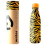 WATER REVOLUTION Cantimplora Tigre Isotherme en Acier Inoxydable 500 ml - Résistante, Sans BPA, Maintient le Froid 24h et le Chaud 12h