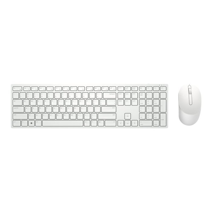 Dell Pro KM5221W Kit clavier et souris sans fil QWERTY espagnol blanc, 2,4 GHz, récepteur USB, sécurité AES-128 4000 ppp Dell Pro KM5221W Kit clavier et souris sans fil QWERTY espagnol blanc, 2,4 GHz, récepteur USB, sécurité AES-128 4000 ppp