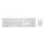 Dell Pro KM5221W Kit clavier et souris sans fil QWERTY espagnol blanc, 2,4 GHz, récepteur USB, sécurité AES-128 4000 ppp