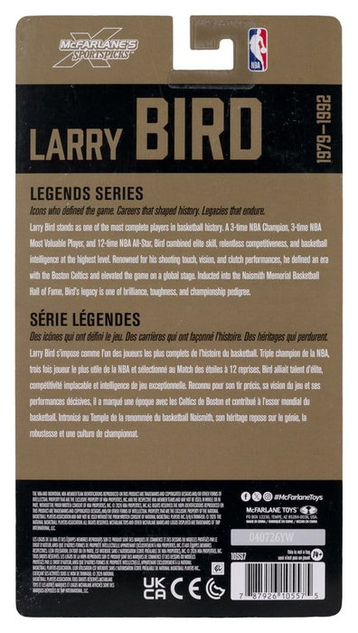 McFarlane Toys NBA Legends Series Larry Bird (Boston Celtics) 15 cm McFarlane Toys NBA Legends Series Larry Bird (Boston Celtics) 15 cm