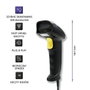 Qoltec Scanner Portable 50876 Noir