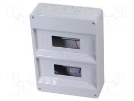 GEWISS Boîtier pour appareils modulaires 40 CD blanc