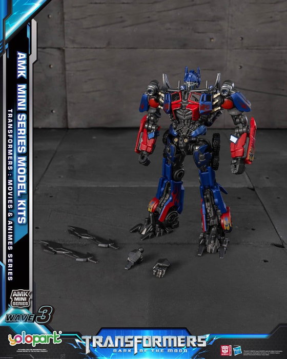 Yolopark Transformers Generation One Optimus Prime AMK Mini Series Wave 3 Kit de modèle en plastique