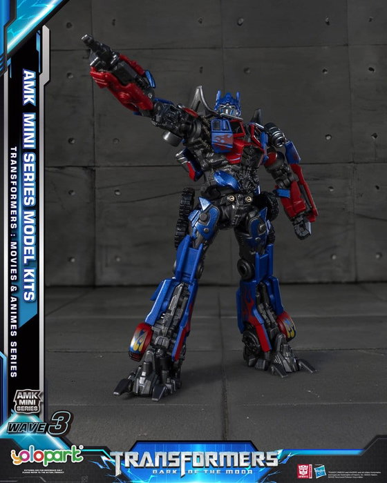 Yolopark Transformers Generation One Optimus Prime AMK Mini Series Wave 3 Kit de modèle en plastique