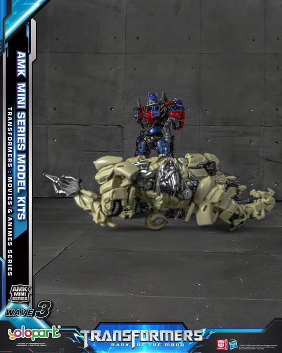 Yolopark Transformers Generation One Optimus Prime AMK Mini Series Wave 3 Kit de modèle en plastique