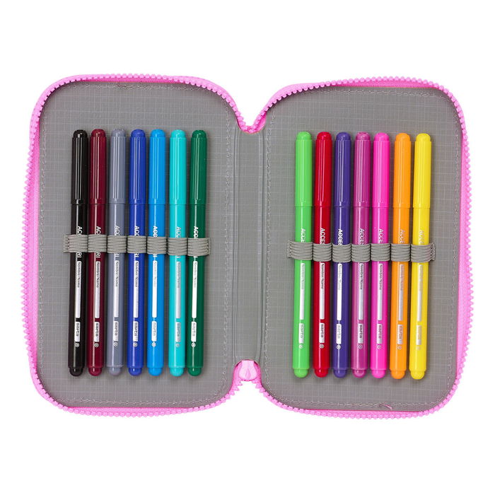 Plumier double My Little Pony Magic Rose Turquoise 12.5 x 19.5 x 4 cm 28 Pièces Plumier double My Little Pony Magic Rose Turquoise 12.5 x 19.5 x 4 cm 28 Pièces