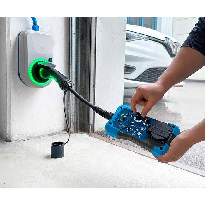 Pancontrol Adaptateur de test pour stations Wallbox Type 2, charge AC