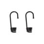 WOLFPACK LINEA PROFESIONAL Lot de 2 crochets pour cordon élastique en acier